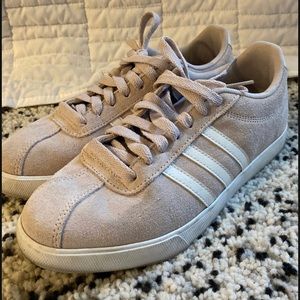 Adidas suede courtset sneakers size 7.5